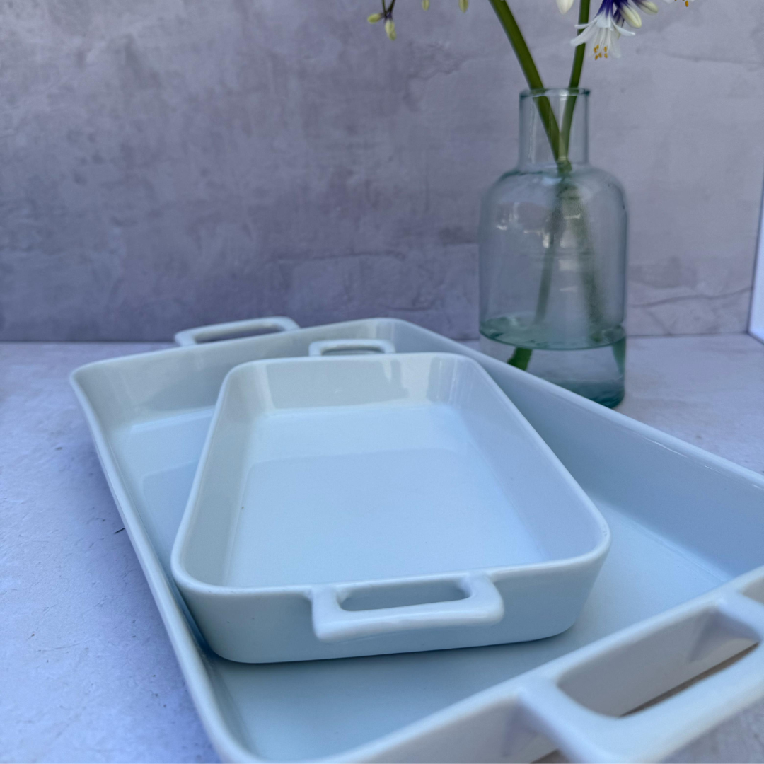 Bandeja Rectangular con Asas
