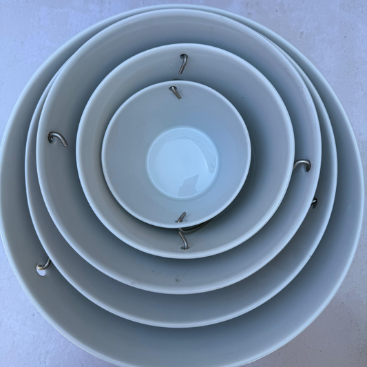 Tazón Ensaladera Asa Metálica