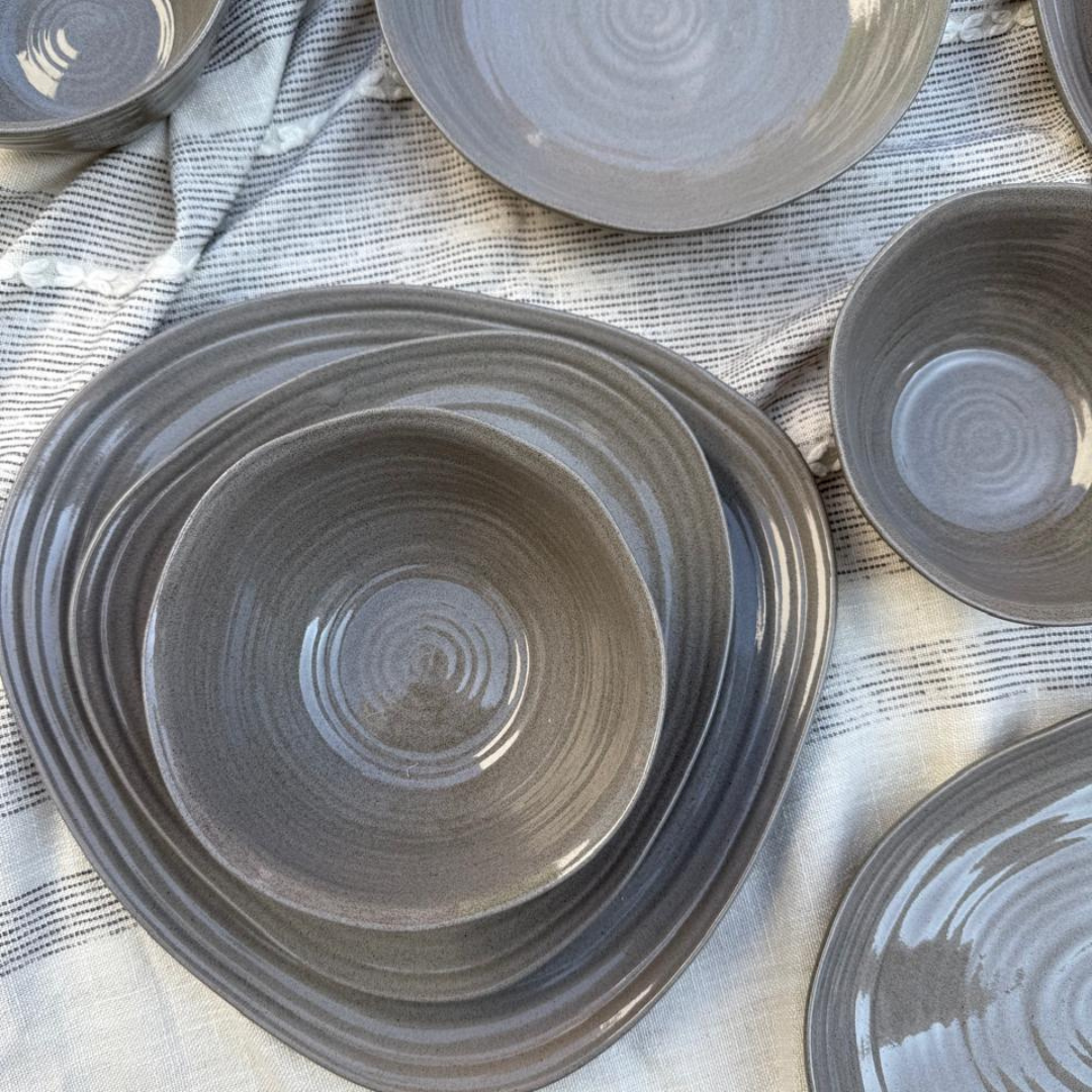 Plato Sopero Pera Gris
