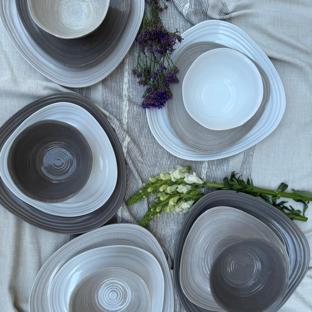 Plato Sopero Pera Gris