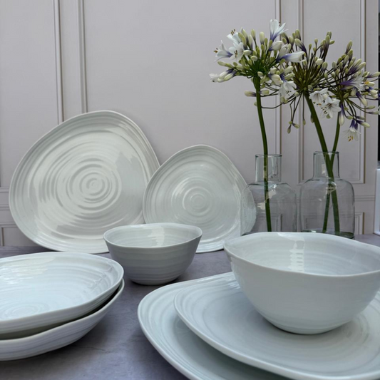 Plato Trinche Pera Blanco